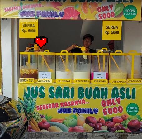 Tabung Auqarium Es buah Acrylic D30 T50 cm 33 liter Tempat Minuman ES Akrilik