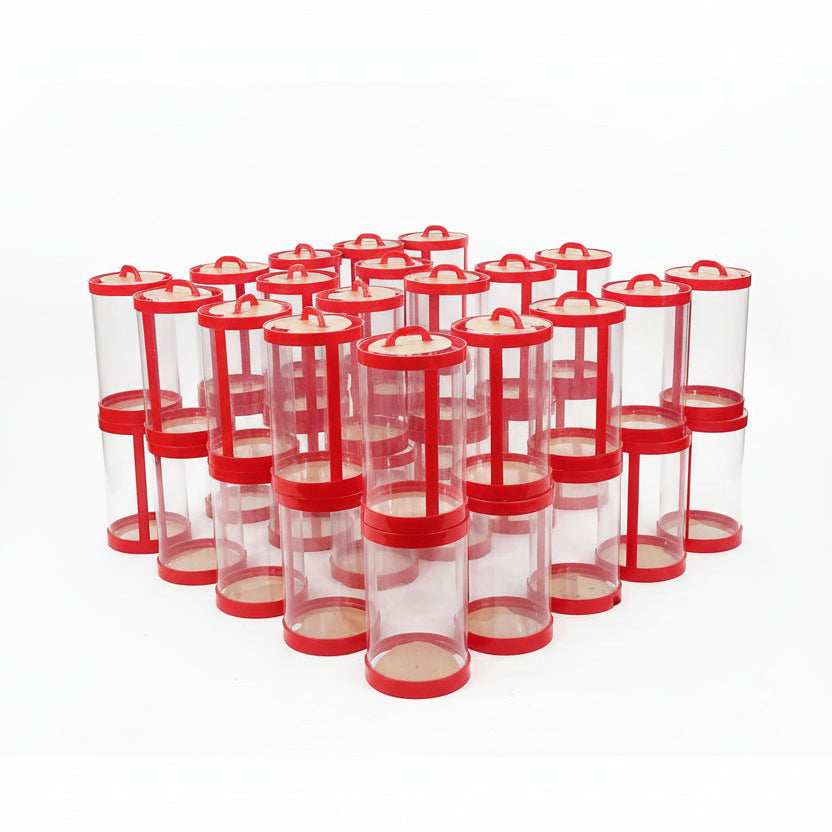 Tabung Auqarium Es buah Acrylic D30 T50 cm 33 liter Tempat Minuman ES Akrilik