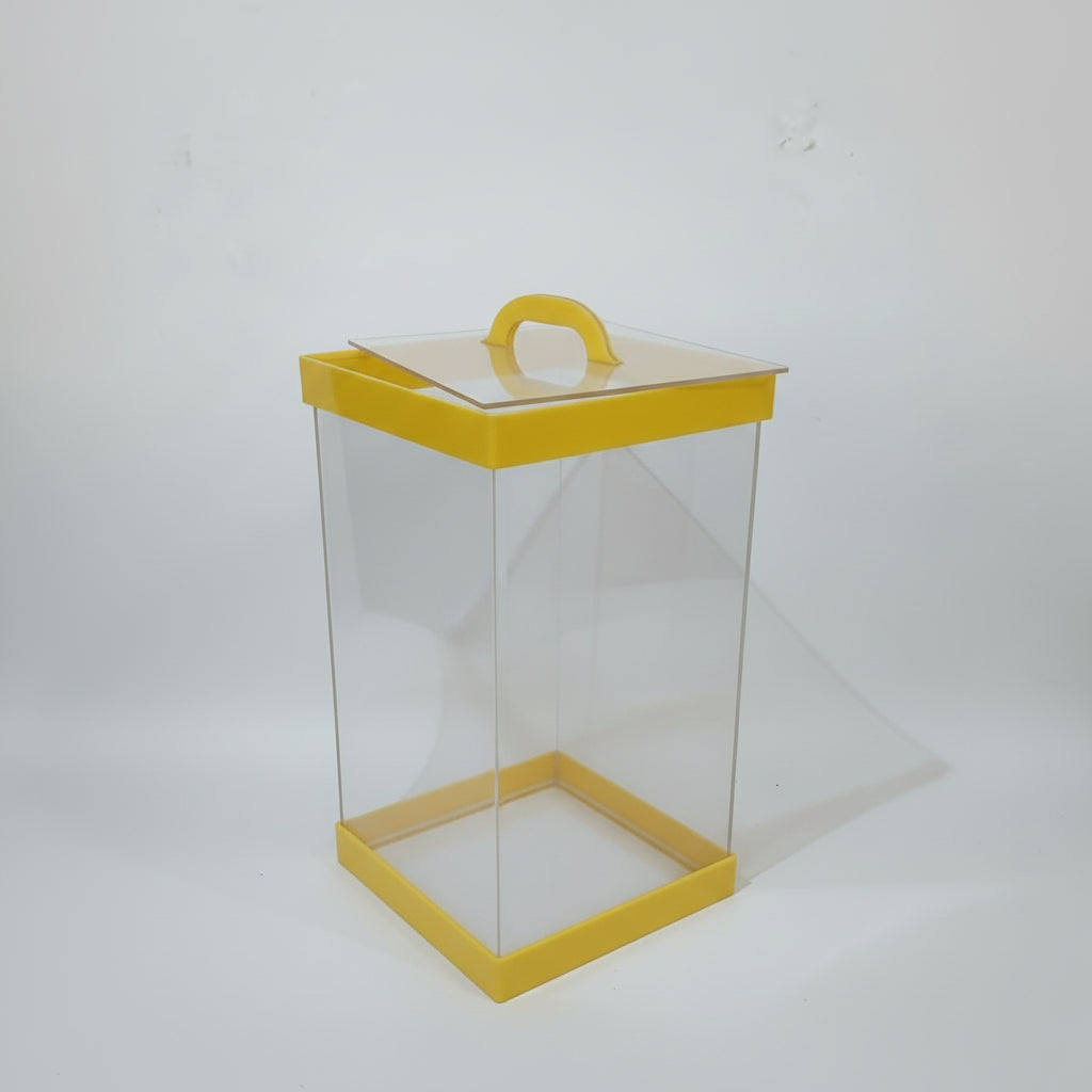 Tabung Es Buah 28x30x55 cm Akrilik Tabung ES BUAH Akrilik Wadah Minuman 42 LITER