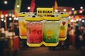 Tempat Minuman Es Acrylic SegiEnam 25X30 Tinggi 45 cm 25 30 Liter
