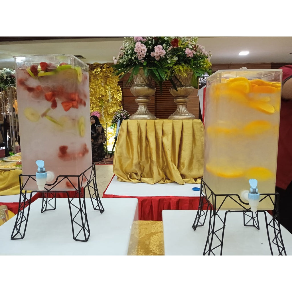 Tempat Brosur Acrylic Holder A4 A5 3 Susun Acrylic Flyer Holder Premium