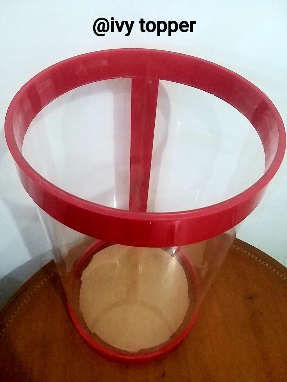 Tabung Auqarium Es buah Acrylic D30 T50 cm 33 liter Tempat Minuman ES Akrilik