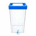 Dispenser Acrylic Minuman Es Buah 21x21 tinggi 50 cm