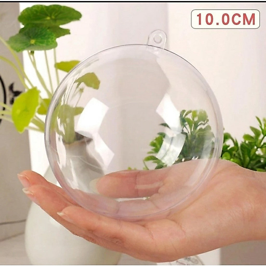 Bola Acrylic Transparan Dekorasi Hiasan Ornamen Party BALL Acrylic